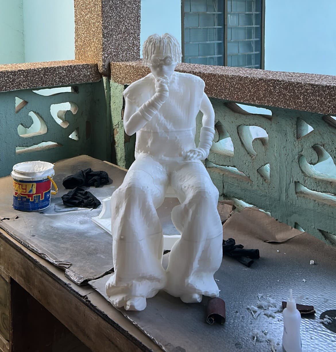 Art installation or experimental object